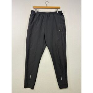 Gorpcore Techwear Cheetah Mens L Dark Gray Reflective Athletic Tapered Pants